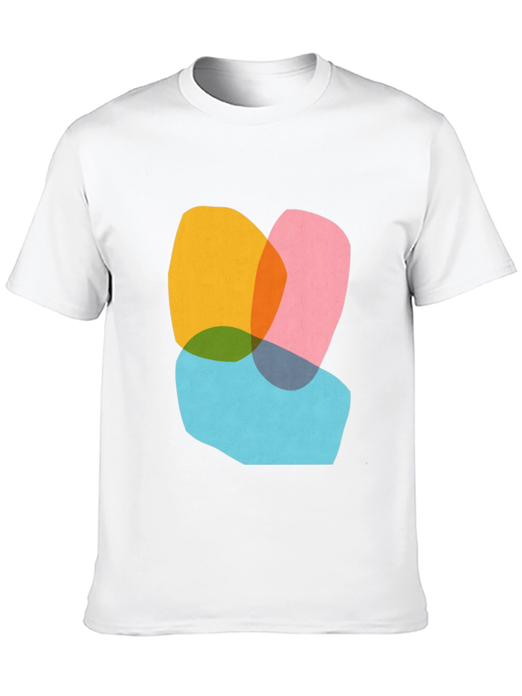 Abstract Graphic Tee - Modern Art Shirt