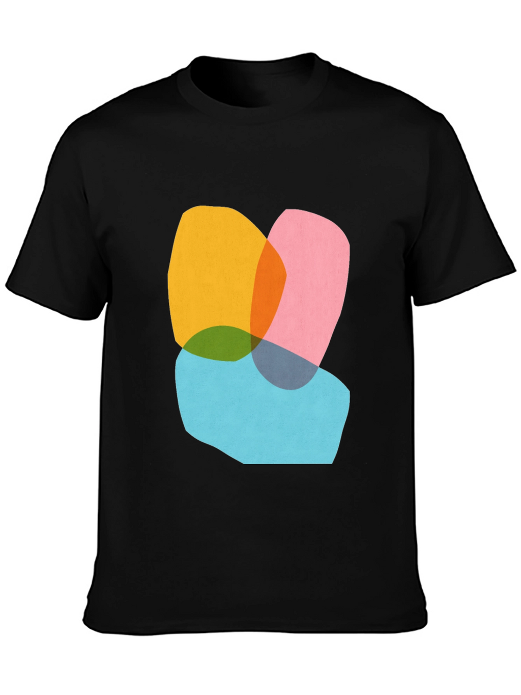 Abstract Graphic Tee - Modern Art Shirt