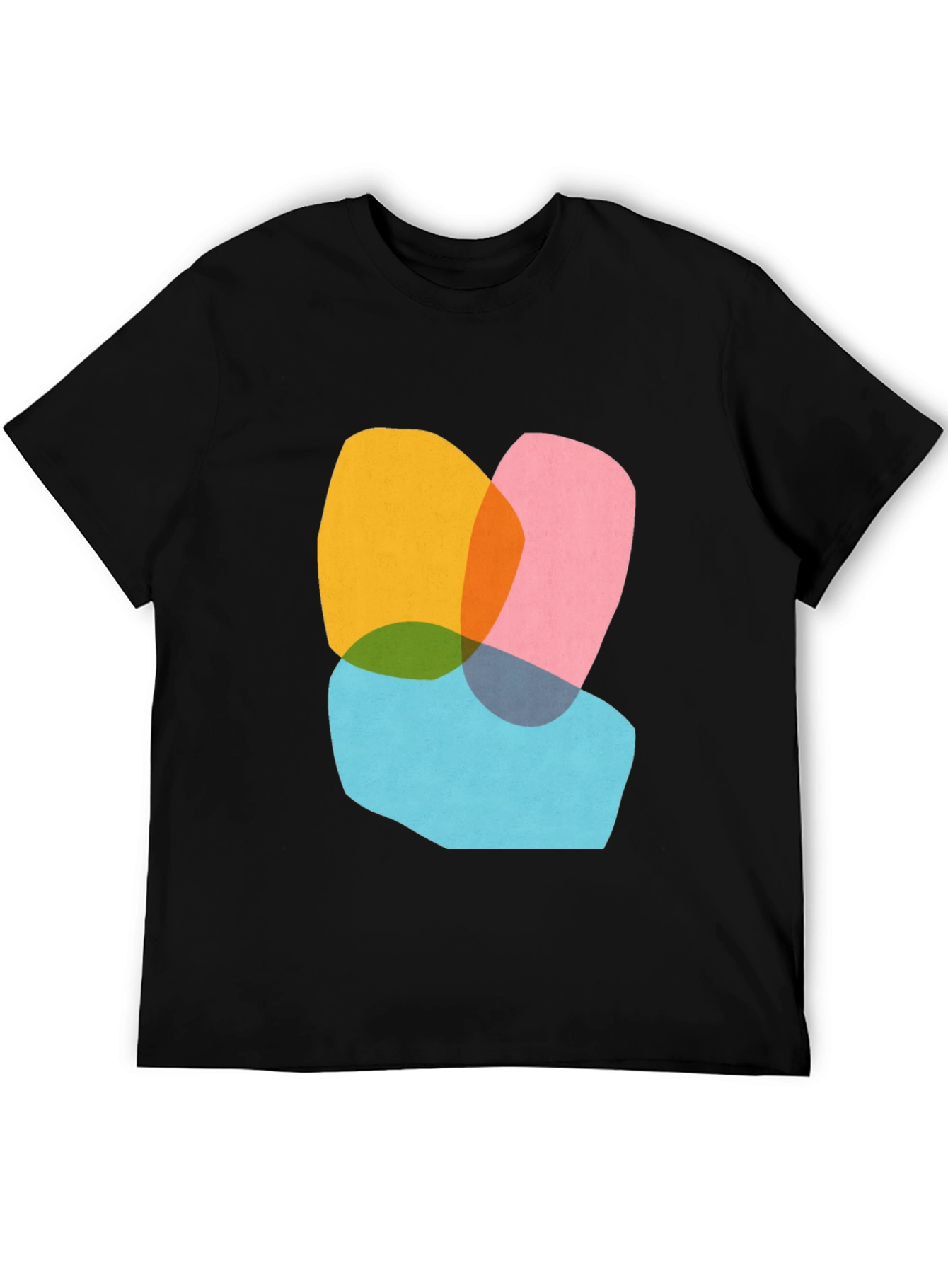 Abstract Graphic Tee - Modern Art Shirt