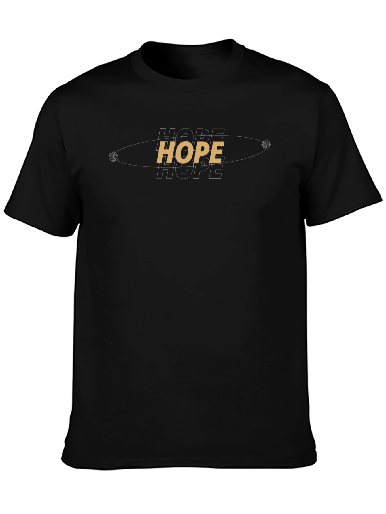 Hope Graphic Tee - Stylish Black Cotton T-Shirt