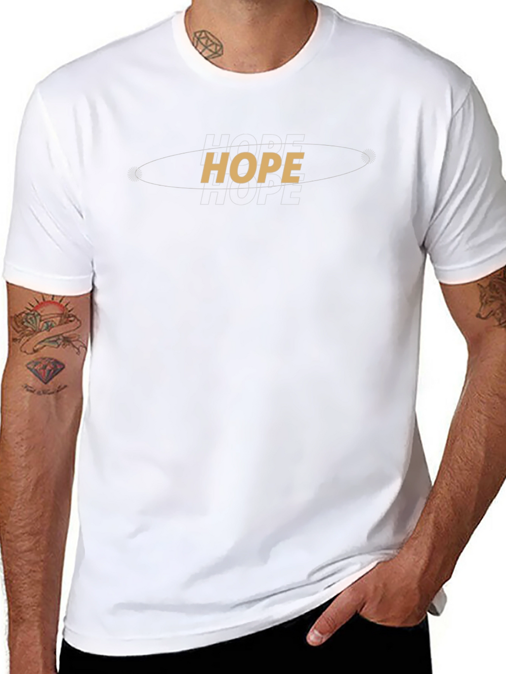 Hope Graphic Tee - Stylish Black Cotton T-Shirt
