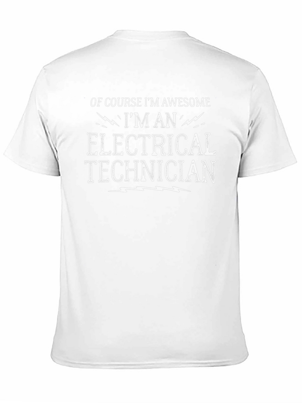 Electrical Technician Awesome Graphic T-Shirt