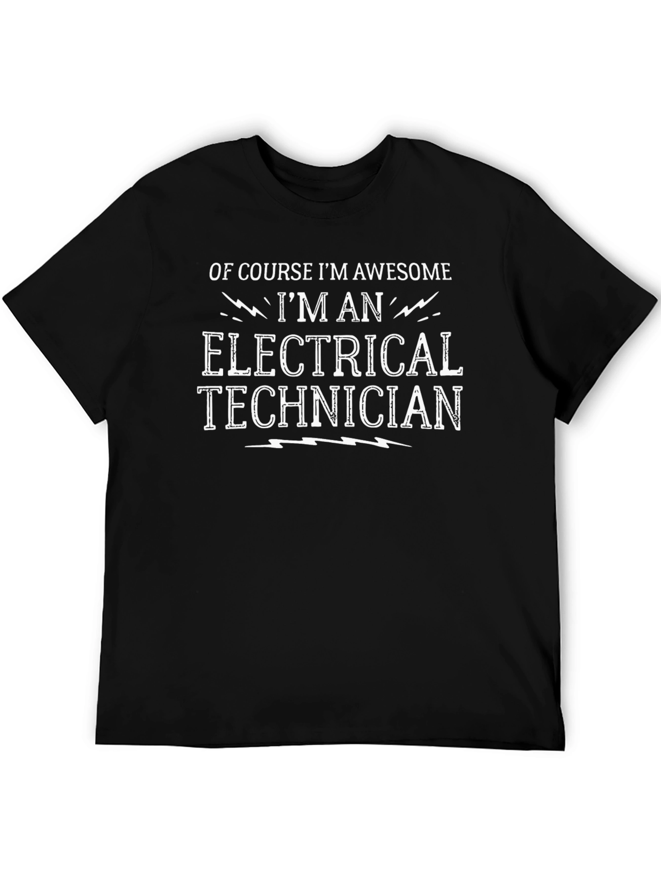 Electrical Technician Awesome Graphic T-Shirt