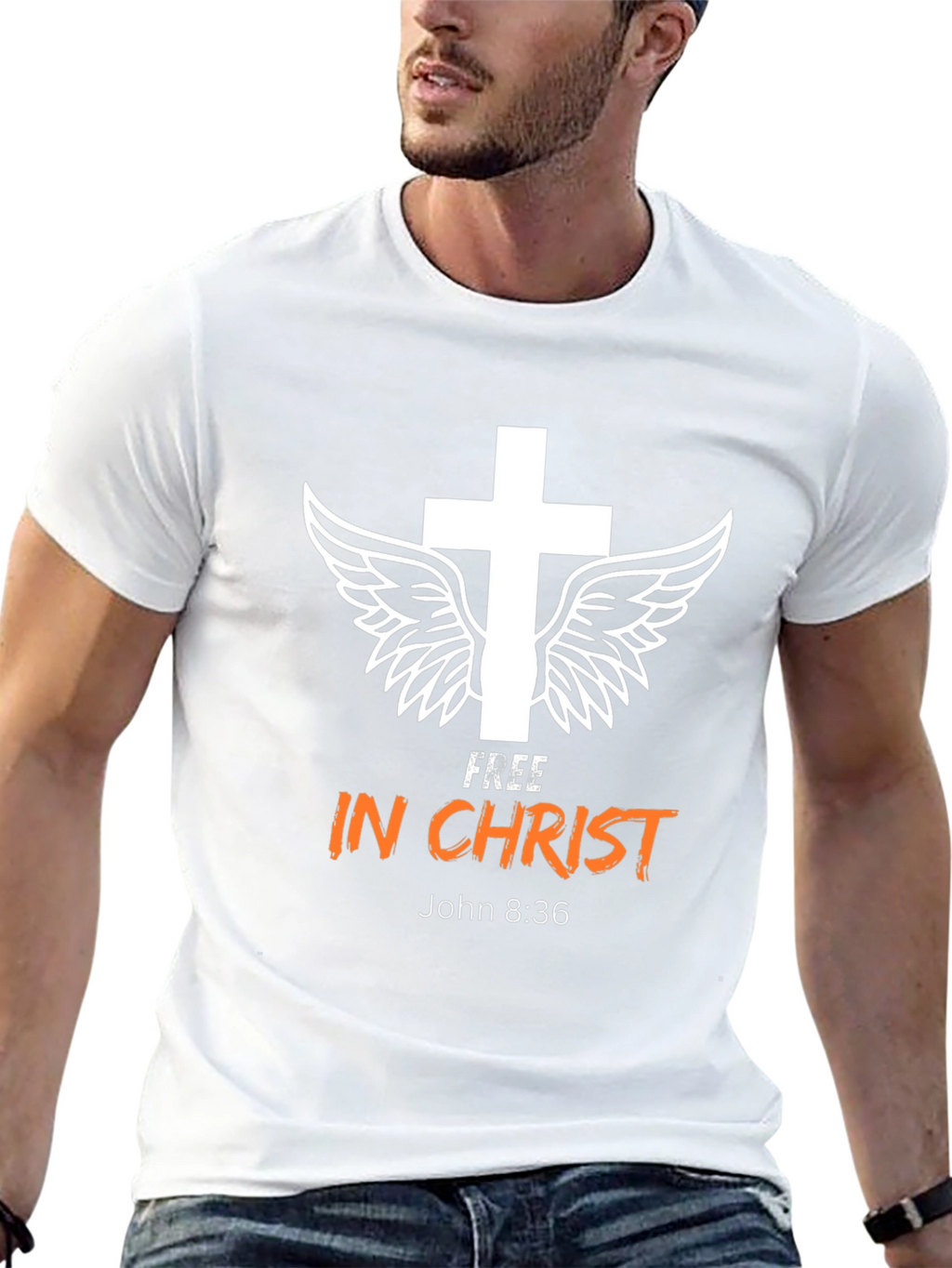 Free in Christ Graphic T-Shirt