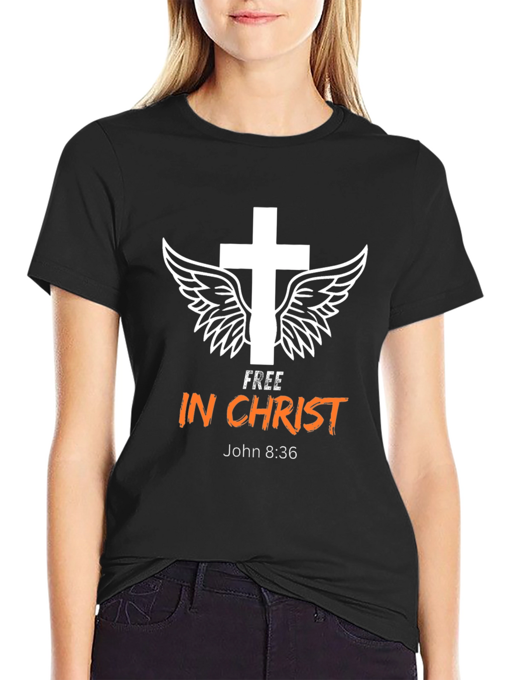 Free in Christ Graphic T-Shirt