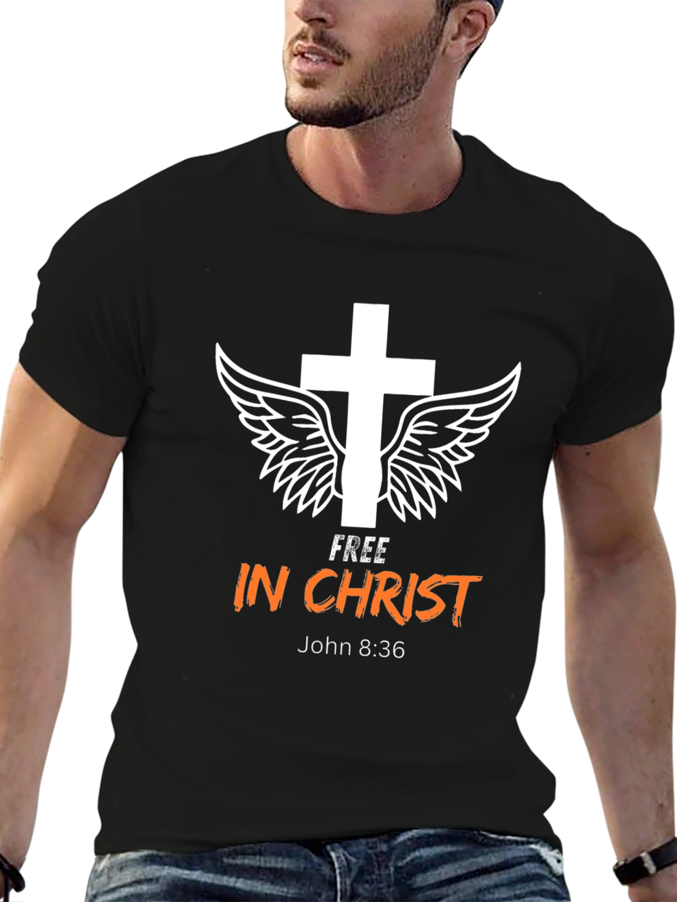 Free in Christ Graphic T-Shirt