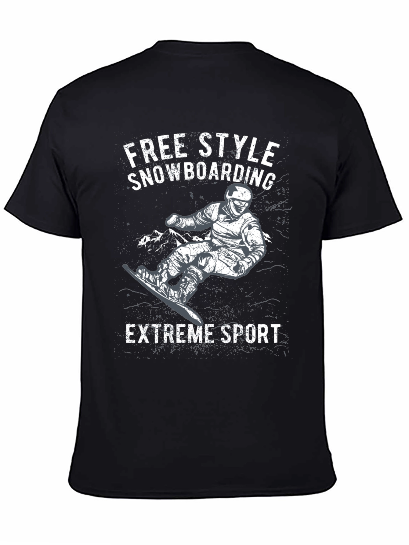 Freestyle Snowboarding Extreme Sport T-Shirt