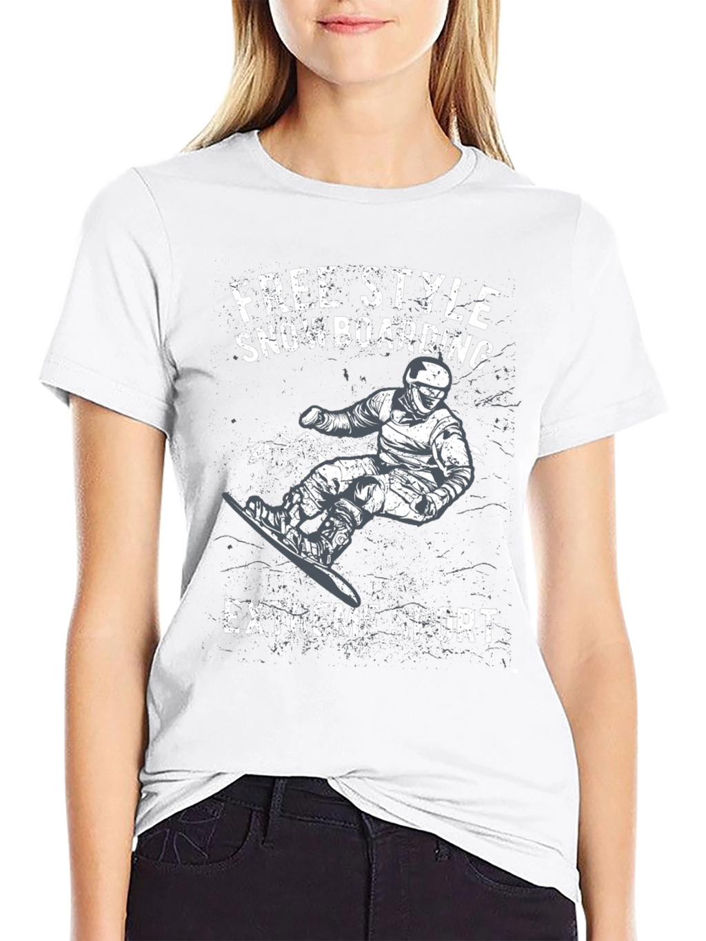 Freestyle Snowboarding Extreme Sport T-Shirt