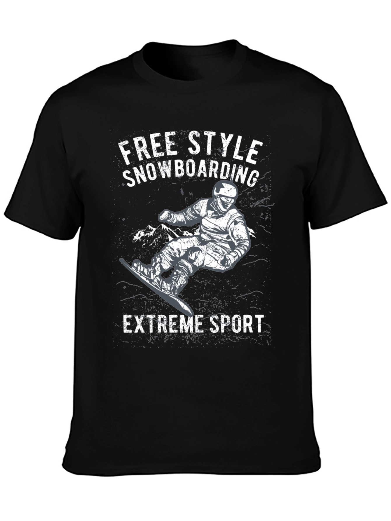 Freestyle Snowboarding Extreme Sport T-Shirt