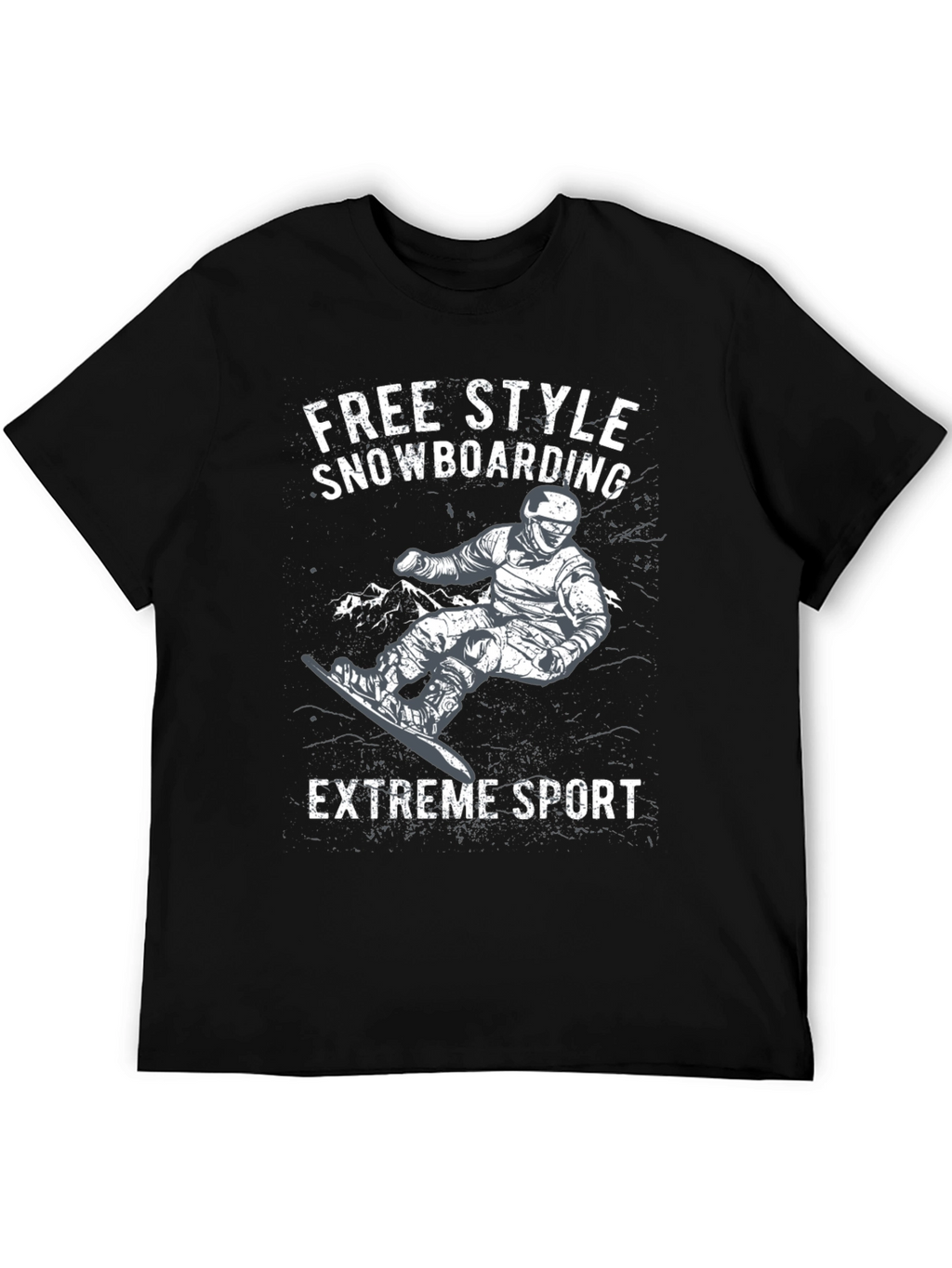 Freestyle Snowboarding Extreme Sport T-Shirt