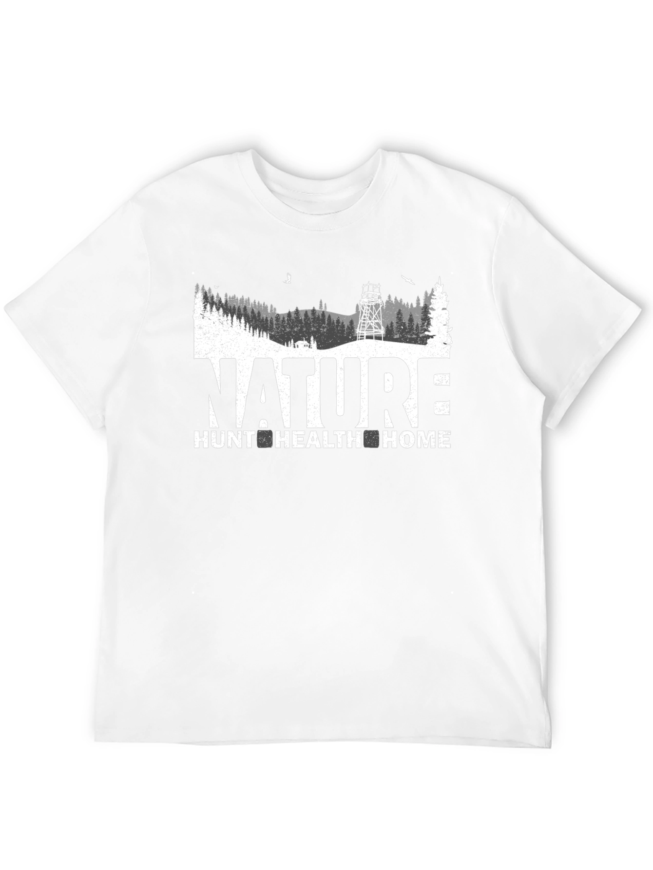 Nature Hunt Health Home Graphic Tee
