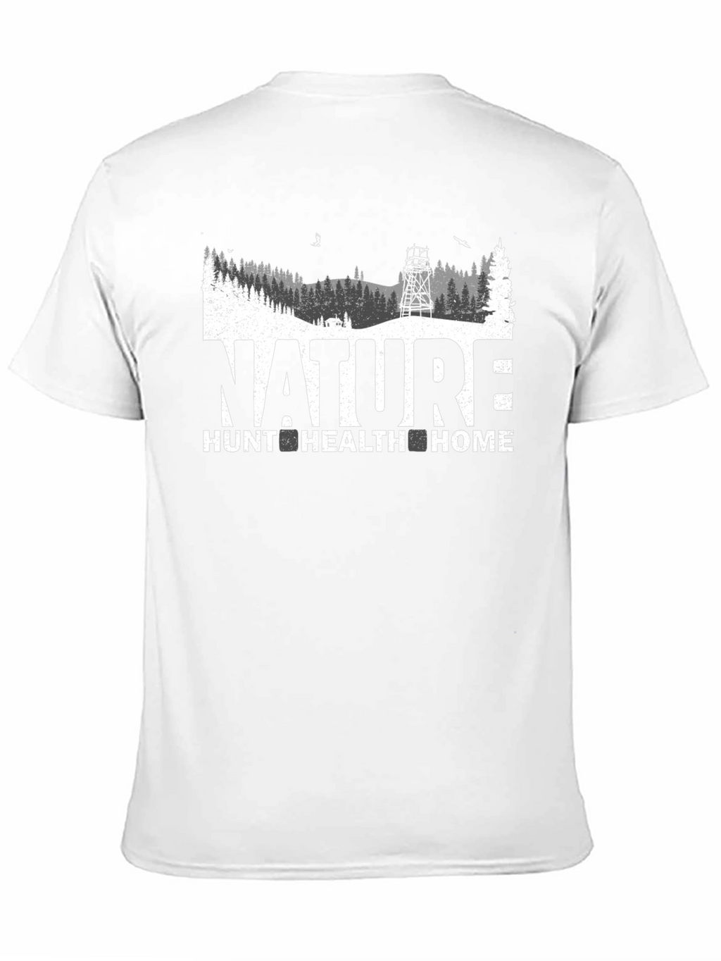 Nature Hunt Health Home Graphic Tee