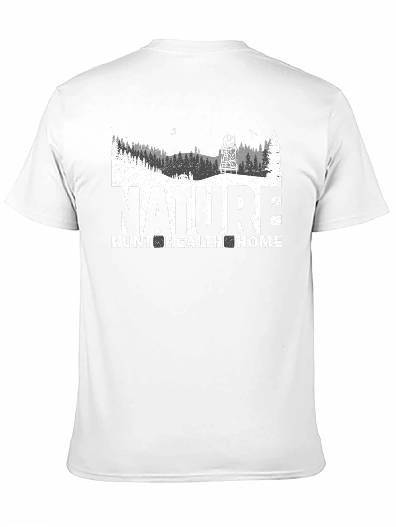Nature Hunt Health Home Graphic Tee