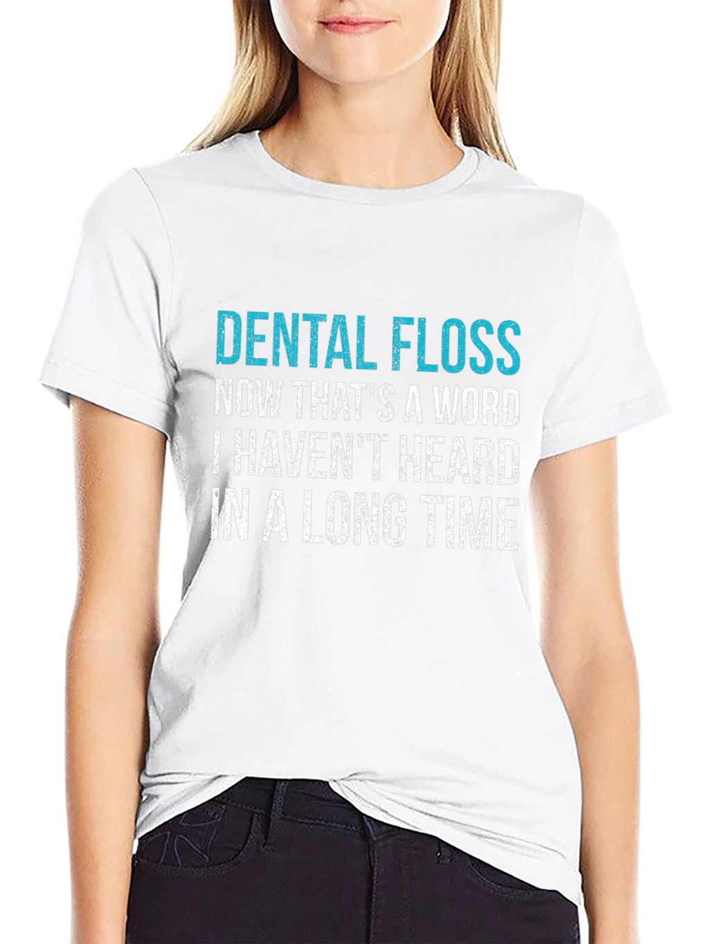 Dental Floss T-Shirt - Funny Dental Hygiene Tee