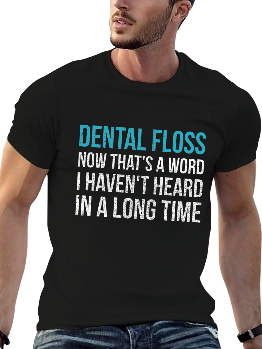 Dental Floss T-Shirt - Funny Dental Hygiene Tee