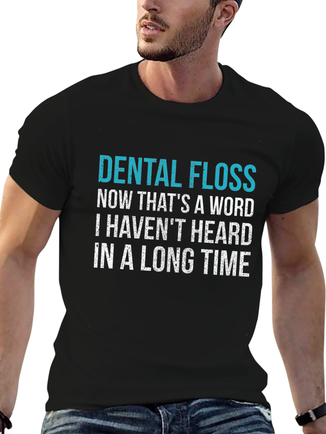Dental Floss T-Shirt - Funny Dental Hygiene Tee