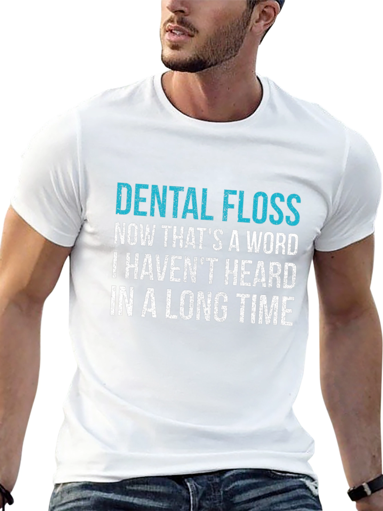 Dental Floss T-Shirt - Funny Dental Hygiene Tee