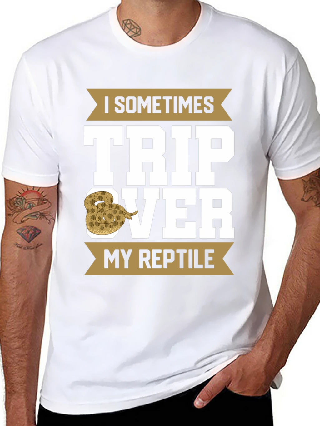 I Sometimes Trip Over My Reptile T-Shirt