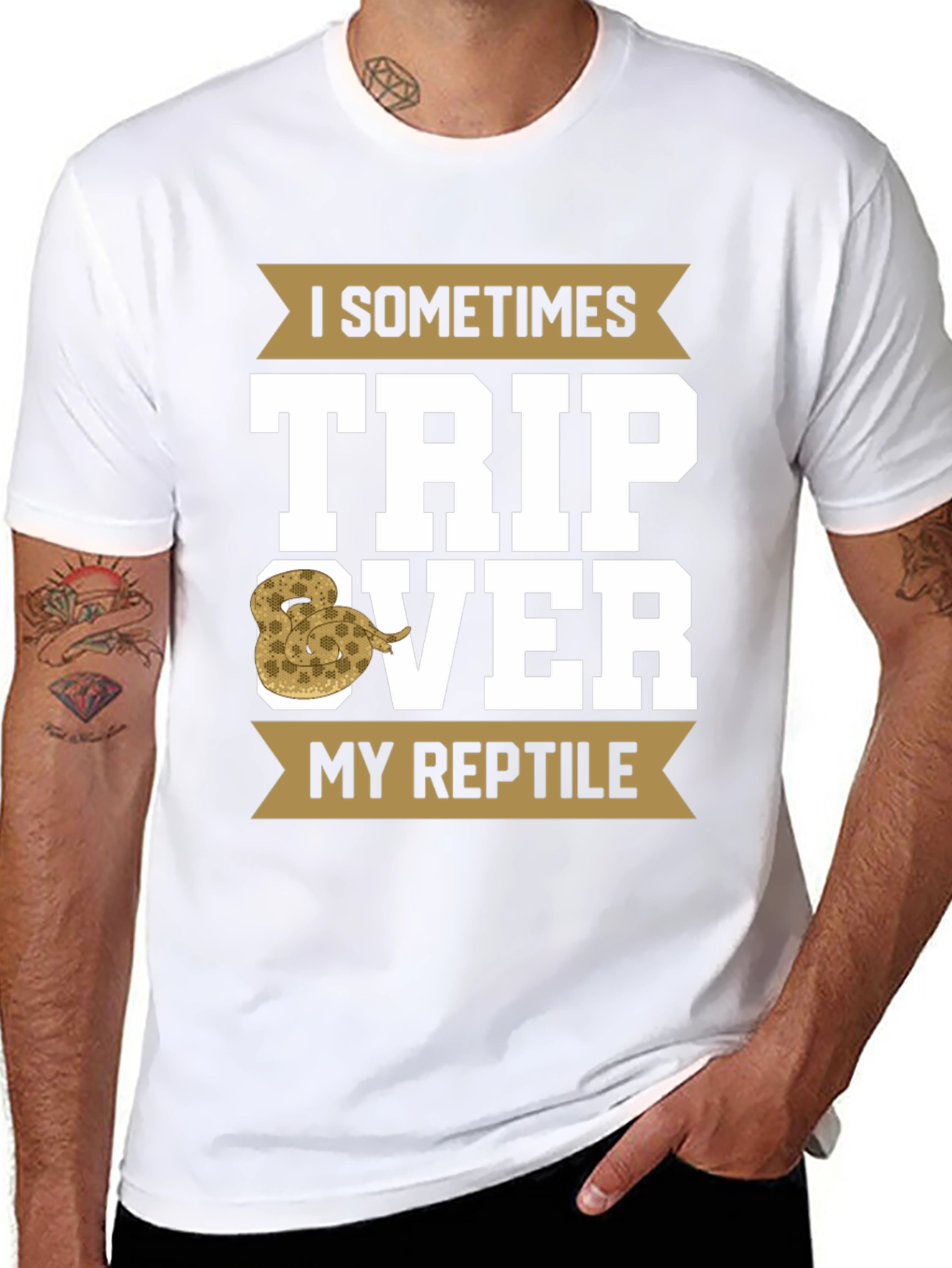 I Sometimes Trip Over My Reptile T-Shirt
