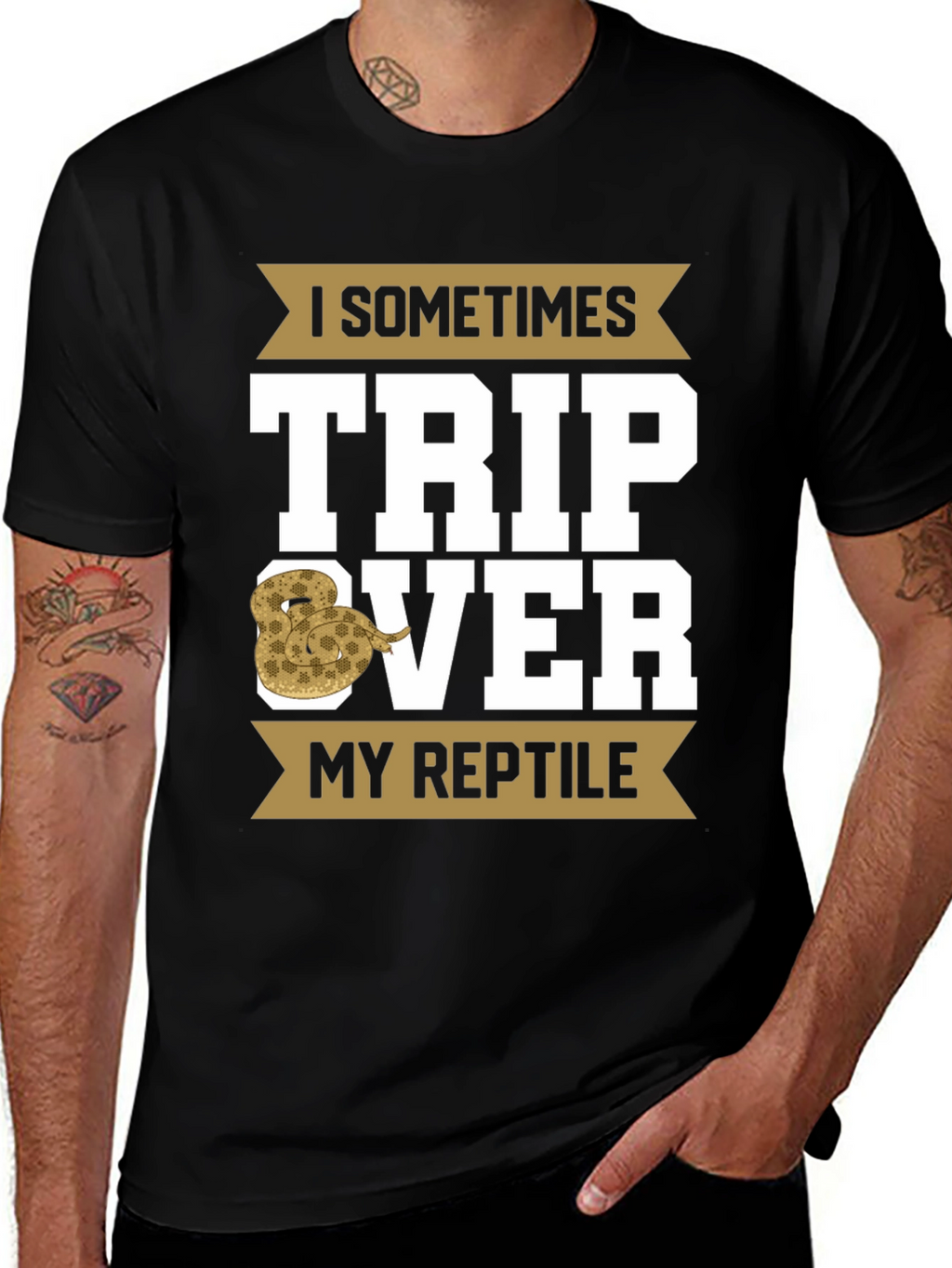 I Sometimes Trip Over My Reptile T-Shirt