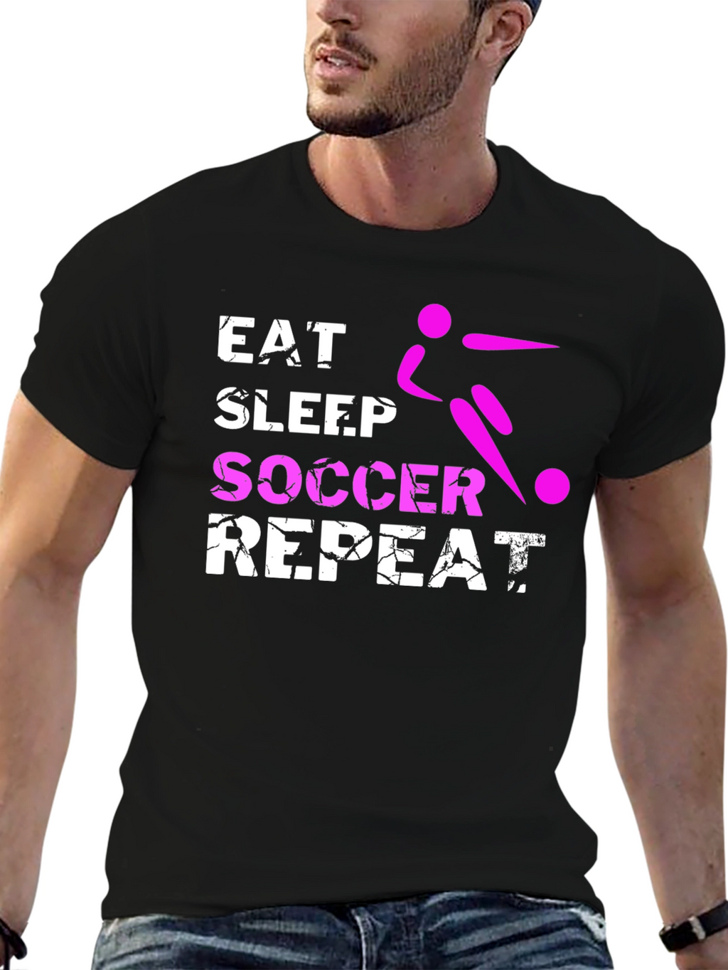 Eat Sleep Soccer Repeat T-Shirt