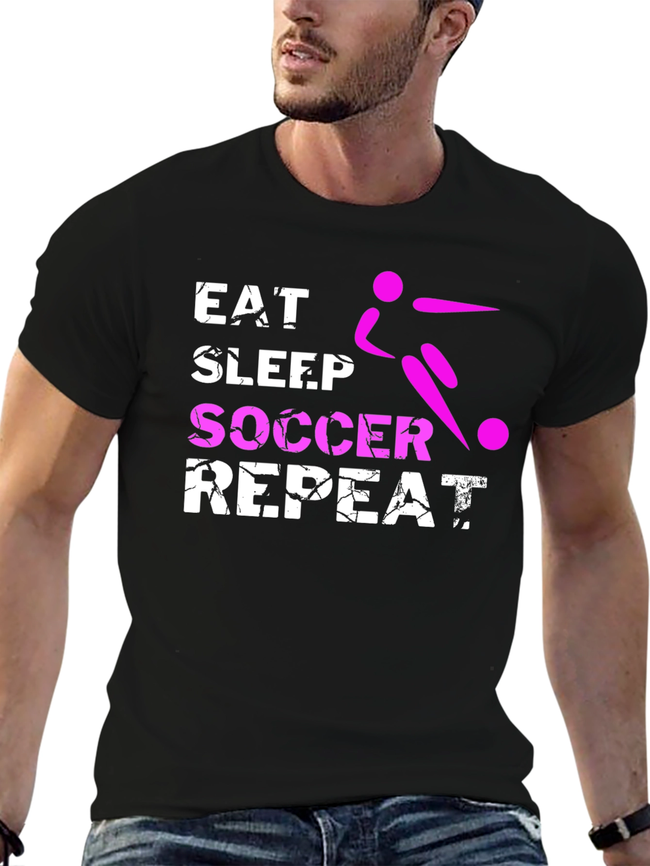 Eat Sleep Soccer Repeat T-Shirt