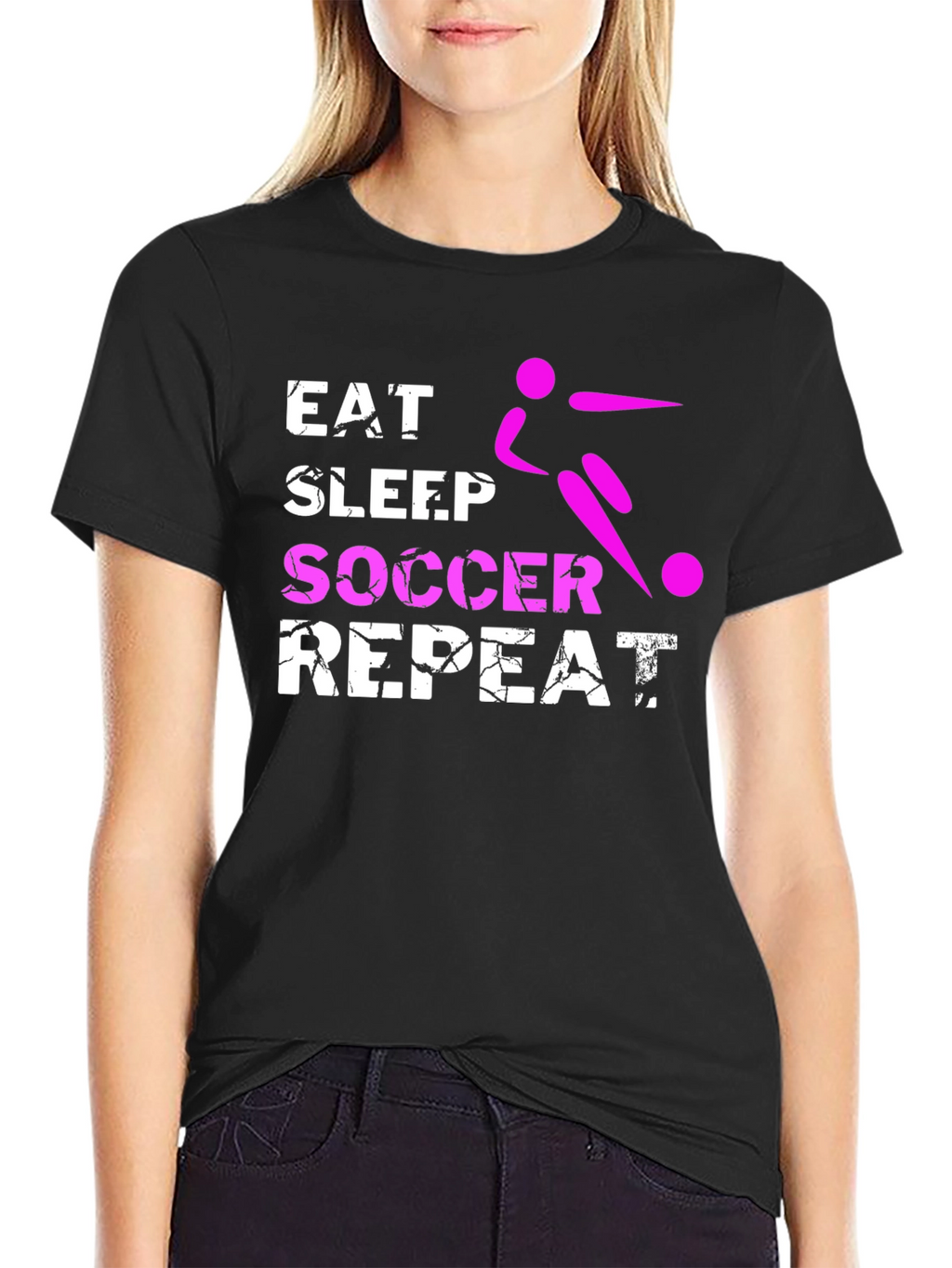 Eat Sleep Soccer Repeat T-Shirt