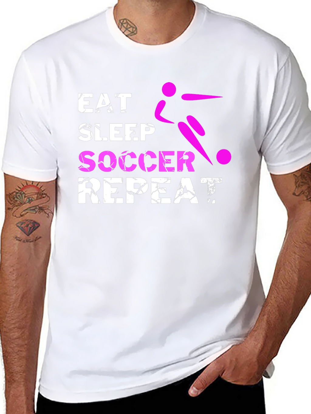 Eat Sleep Soccer Repeat T-Shirt