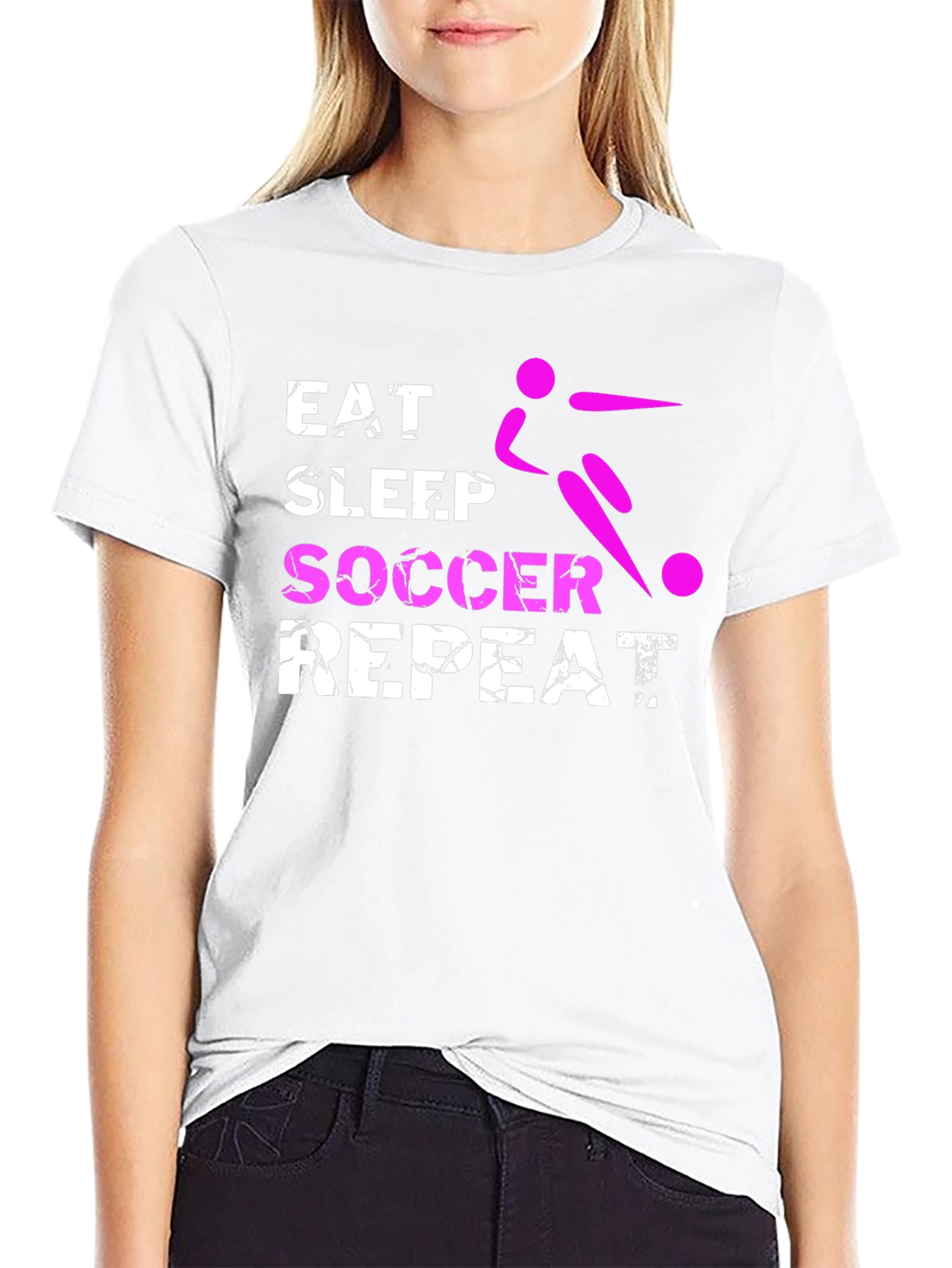Eat Sleep Soccer Repeat T-Shirt