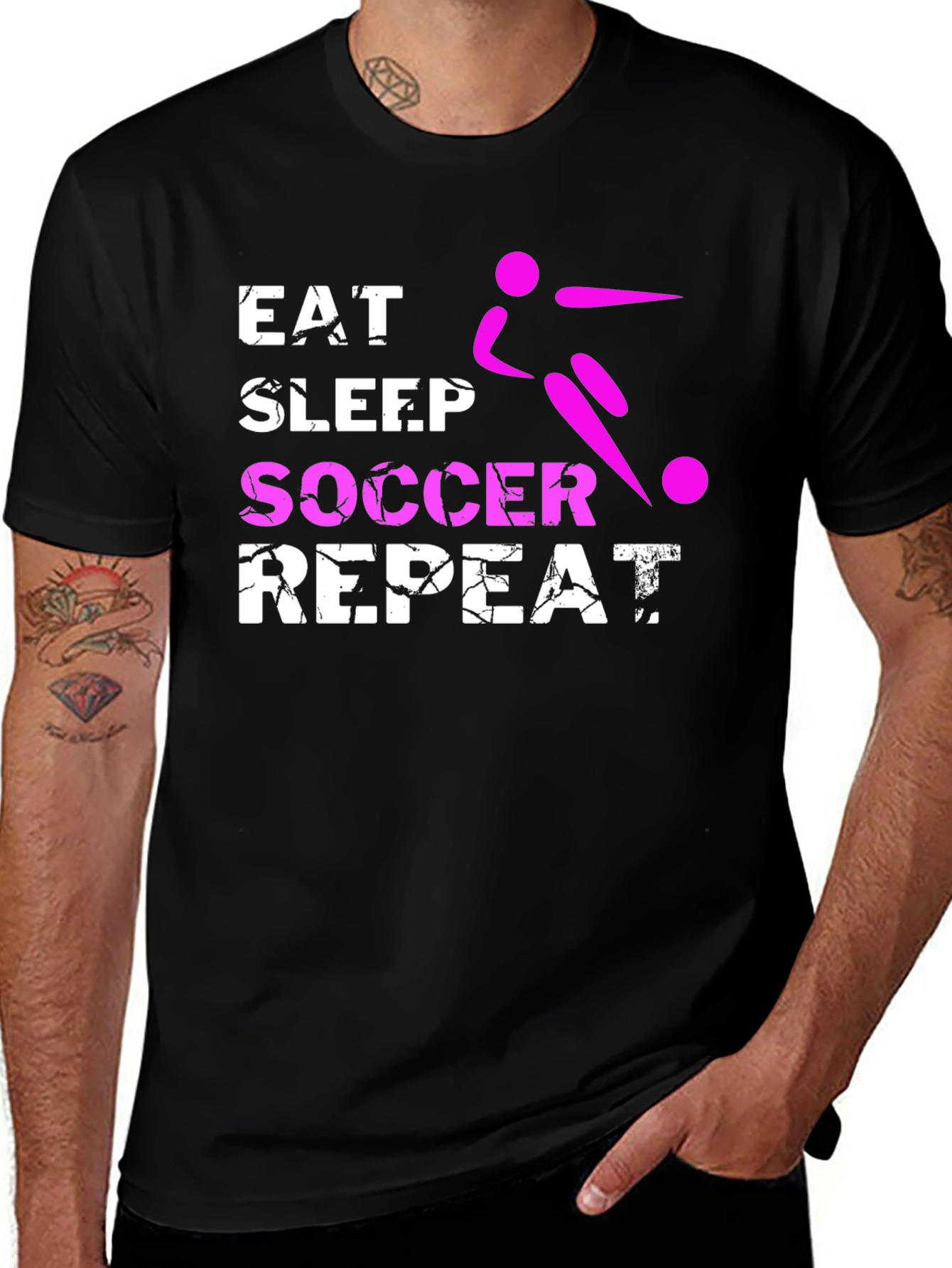 Eat Sleep Soccer Repeat T-Shirt