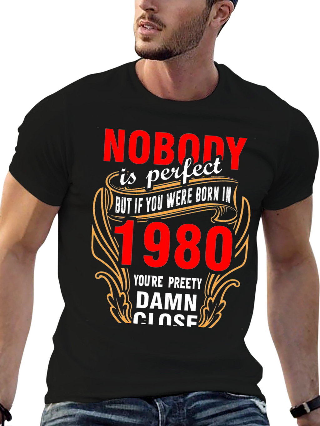 Born in 1980 Funny T-Shirt