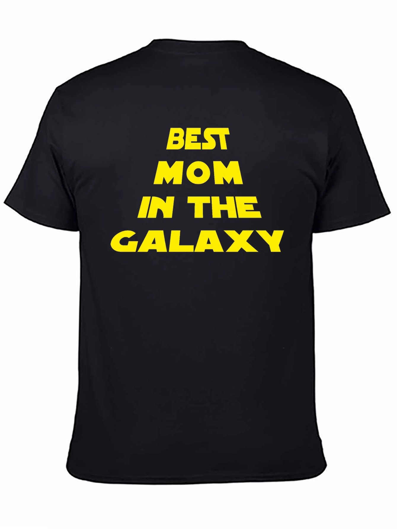 Best Mom In The Galaxy T-Shirt - Black