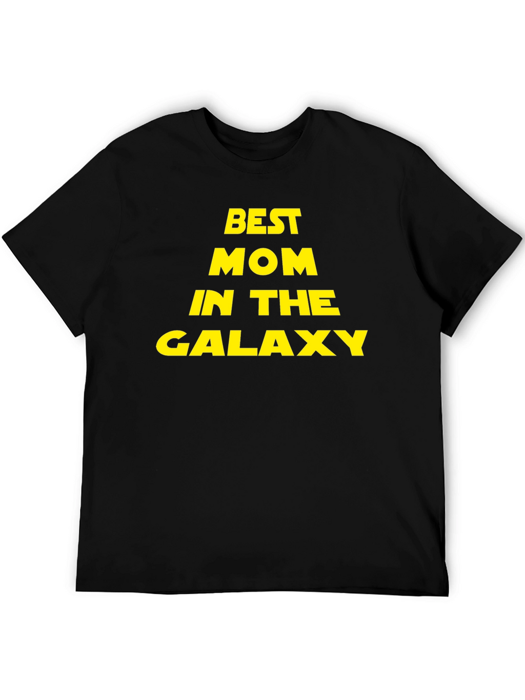 Best Mom In The Galaxy T-Shirt - Black