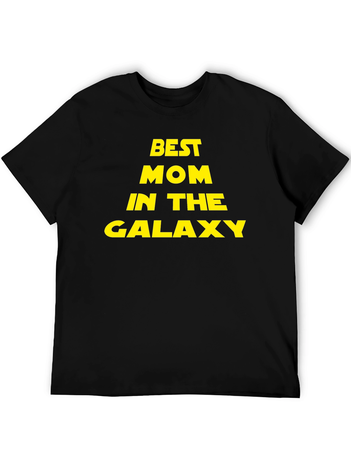 Best Mom In The Galaxy T-Shirt - Black
