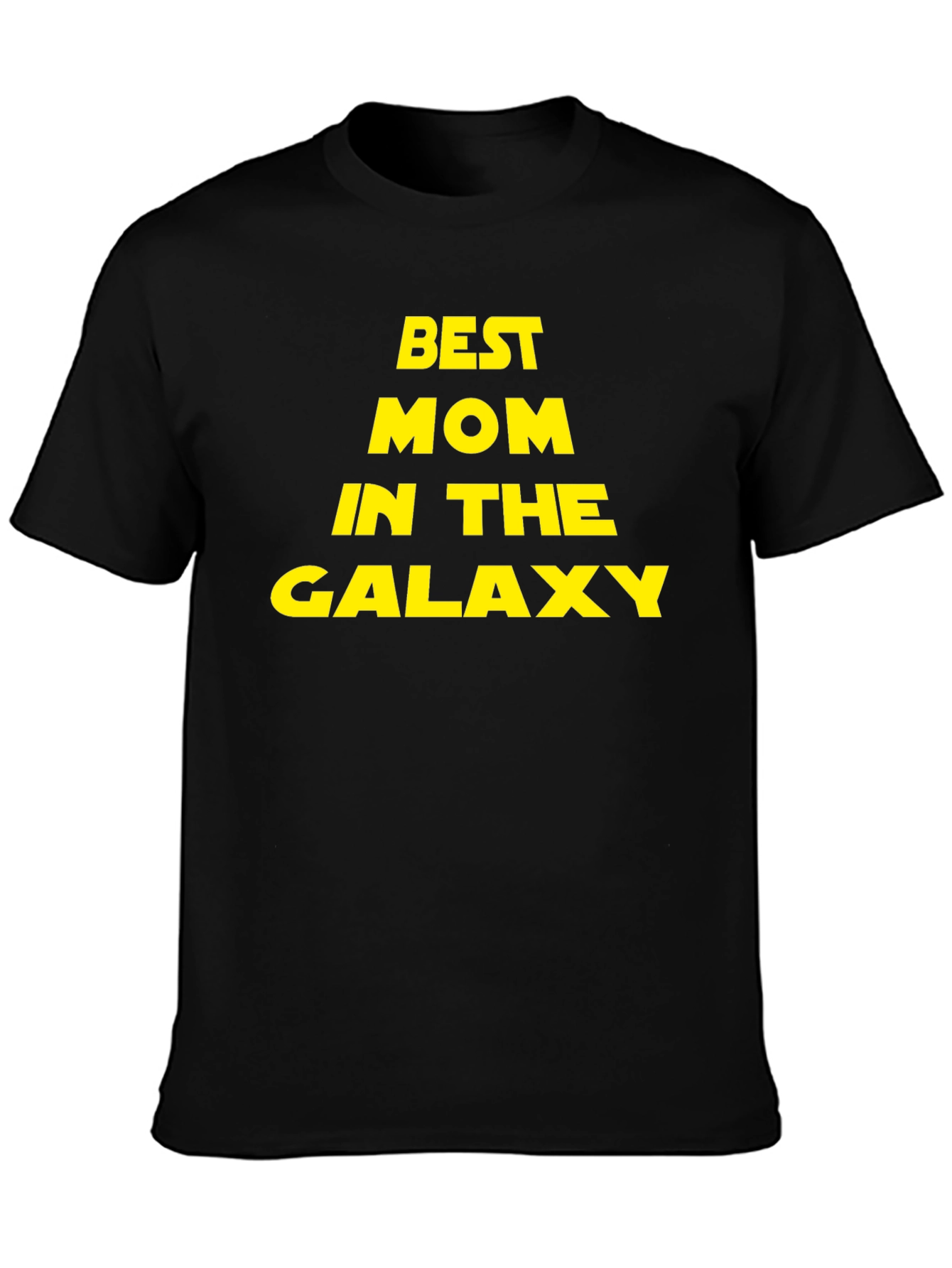 Best Mom In The Galaxy T-Shirt - Black