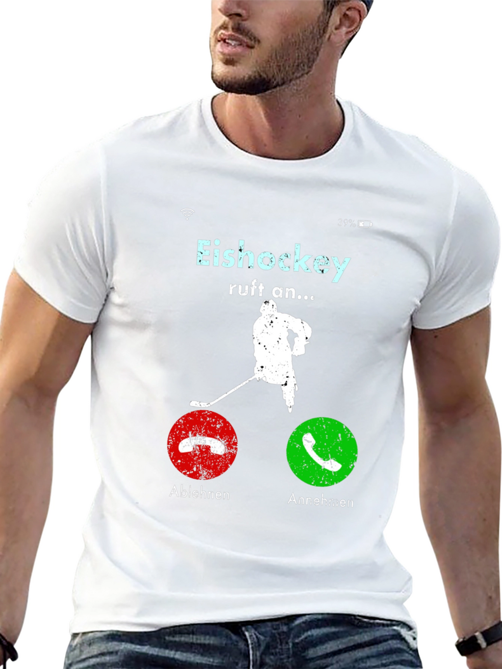 Eishockey Calling T-Shirt - Hockey Fan Tee