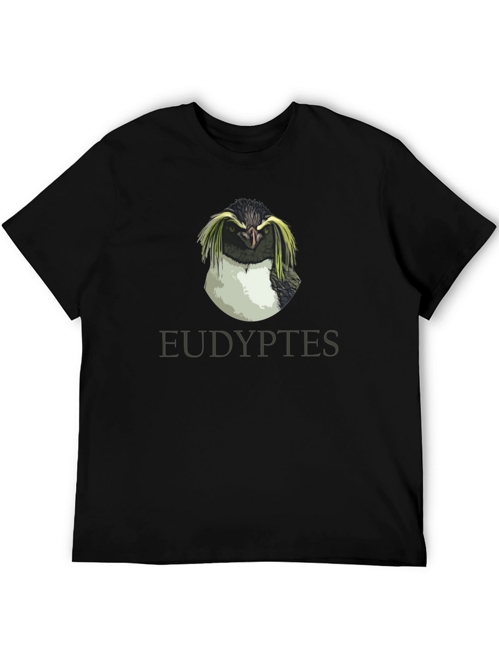 Eudyptes Penguin Graphic T-Shirt - Black