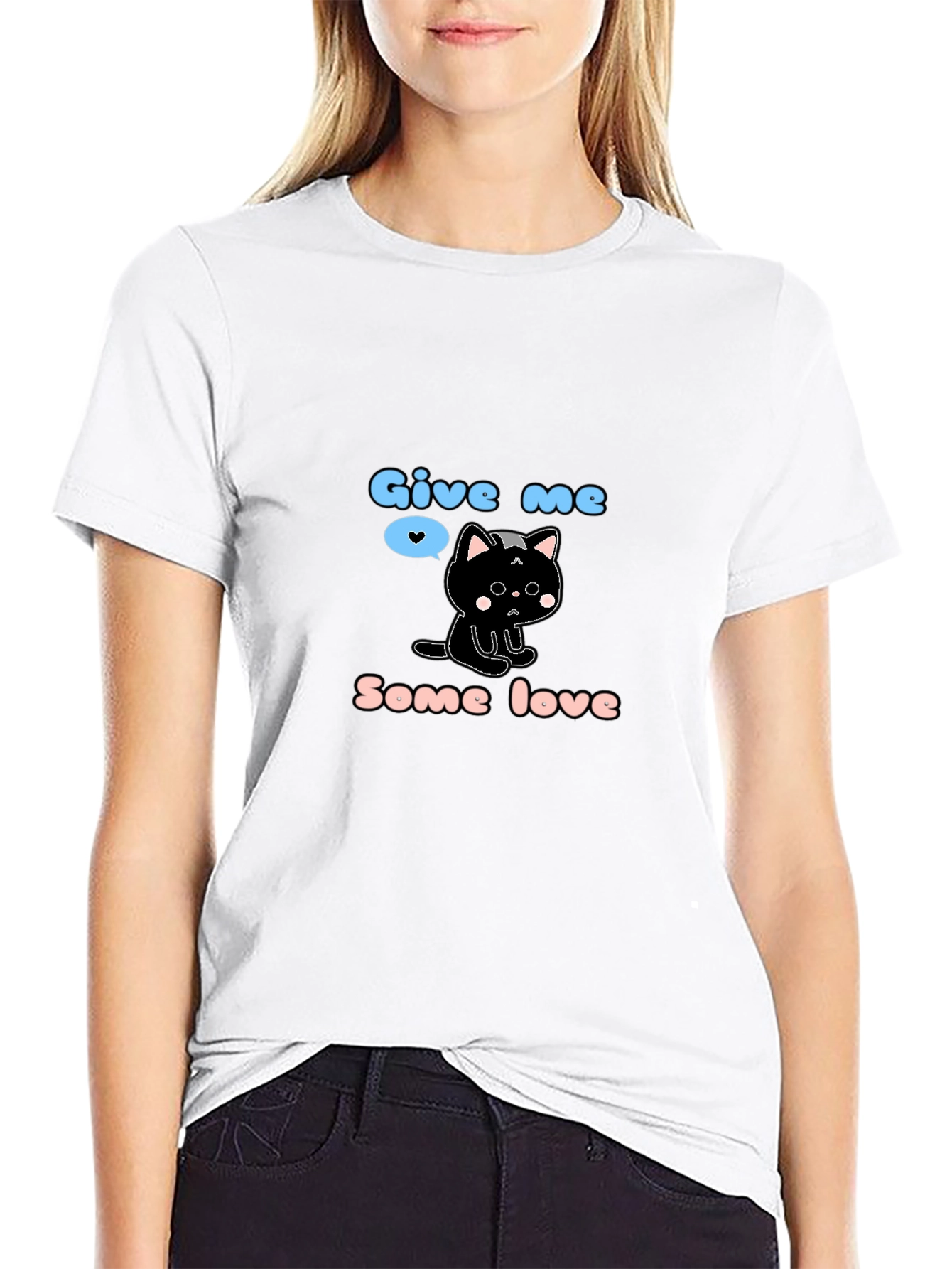 Give Me Some Love Cat T-Shirt