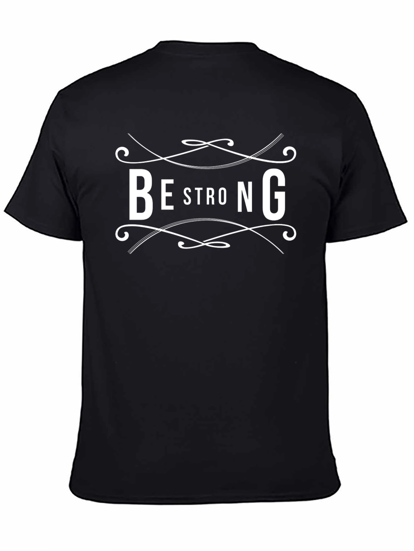 Be Strong Graphic Tee - Trendy Motivational T-Shirt