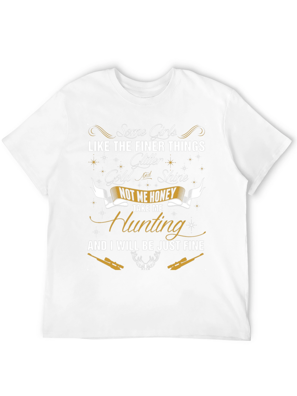 Hunting Graphic Tee: Some Girls Like Finer Things