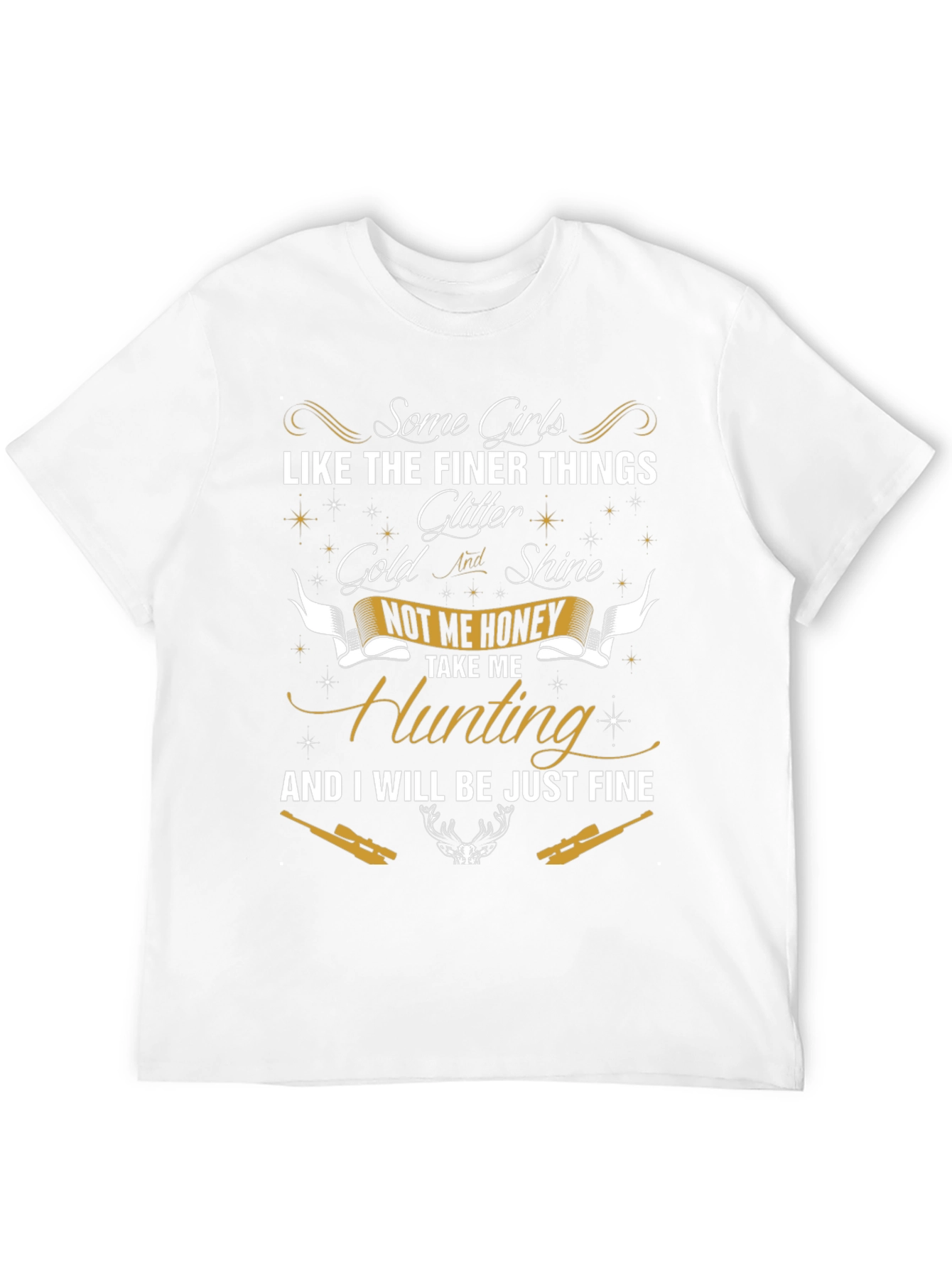Hunting Graphic Tee: Some Girls Like Finer Things