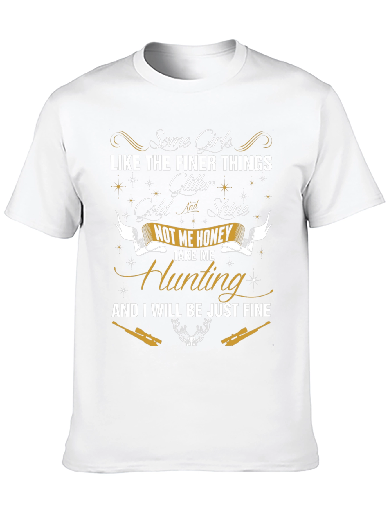 Hunting Graphic Tee: Some Girls Like Finer Things