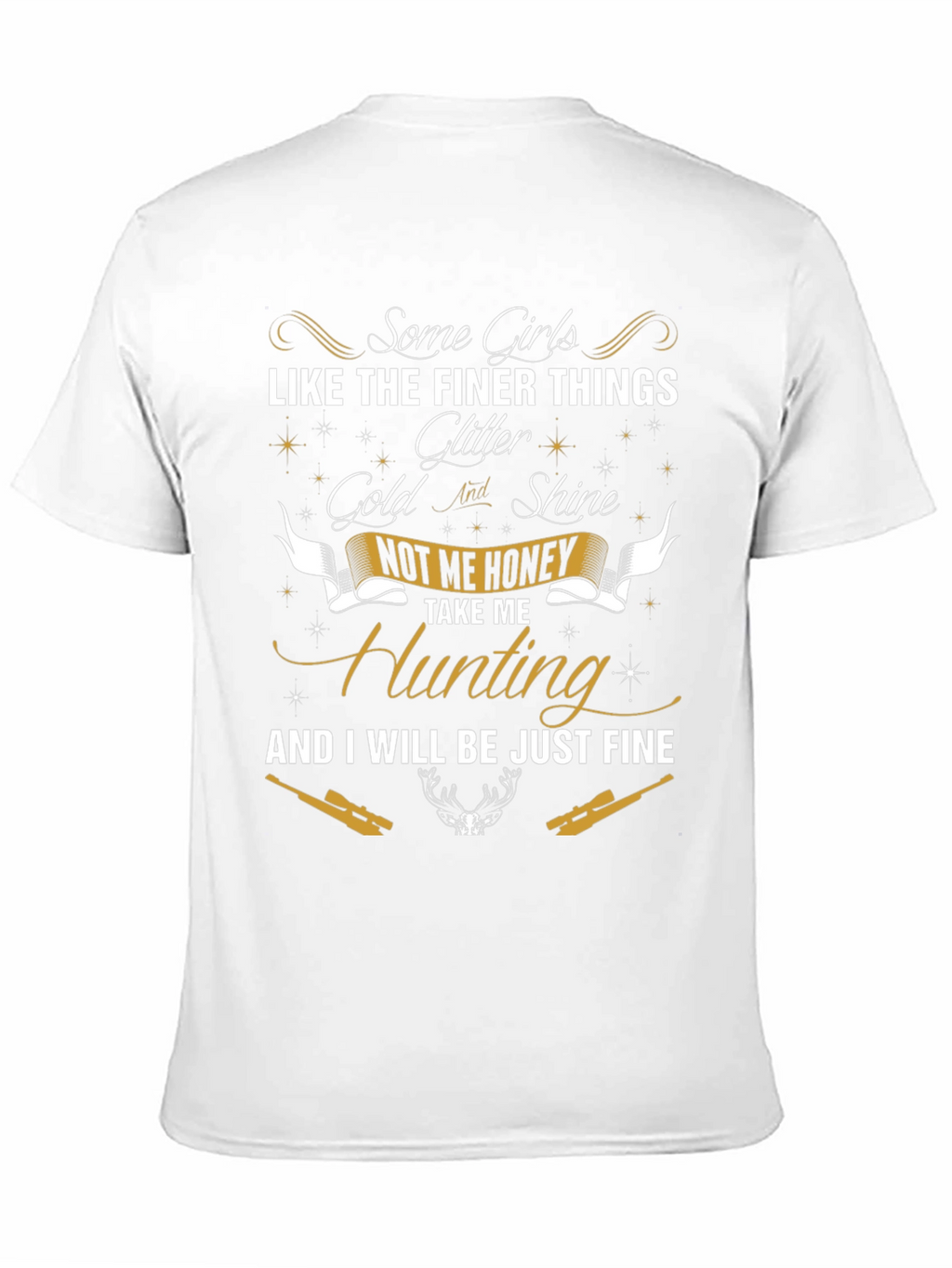 Hunting Graphic Tee: Some Girls Like Finer Things