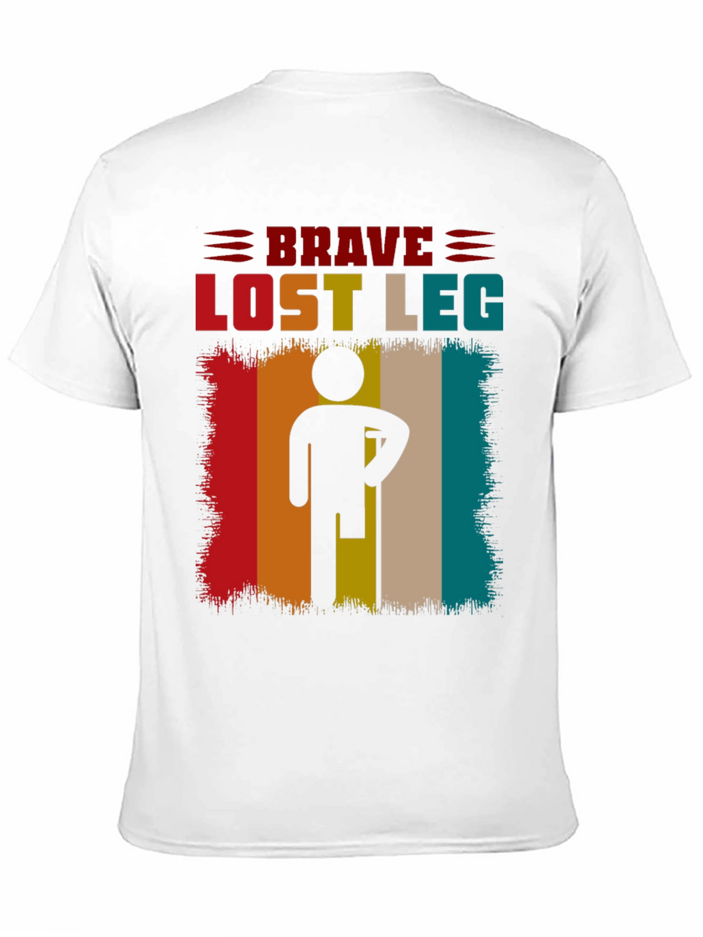 Brave Lost Leg Graphic T-Shirt