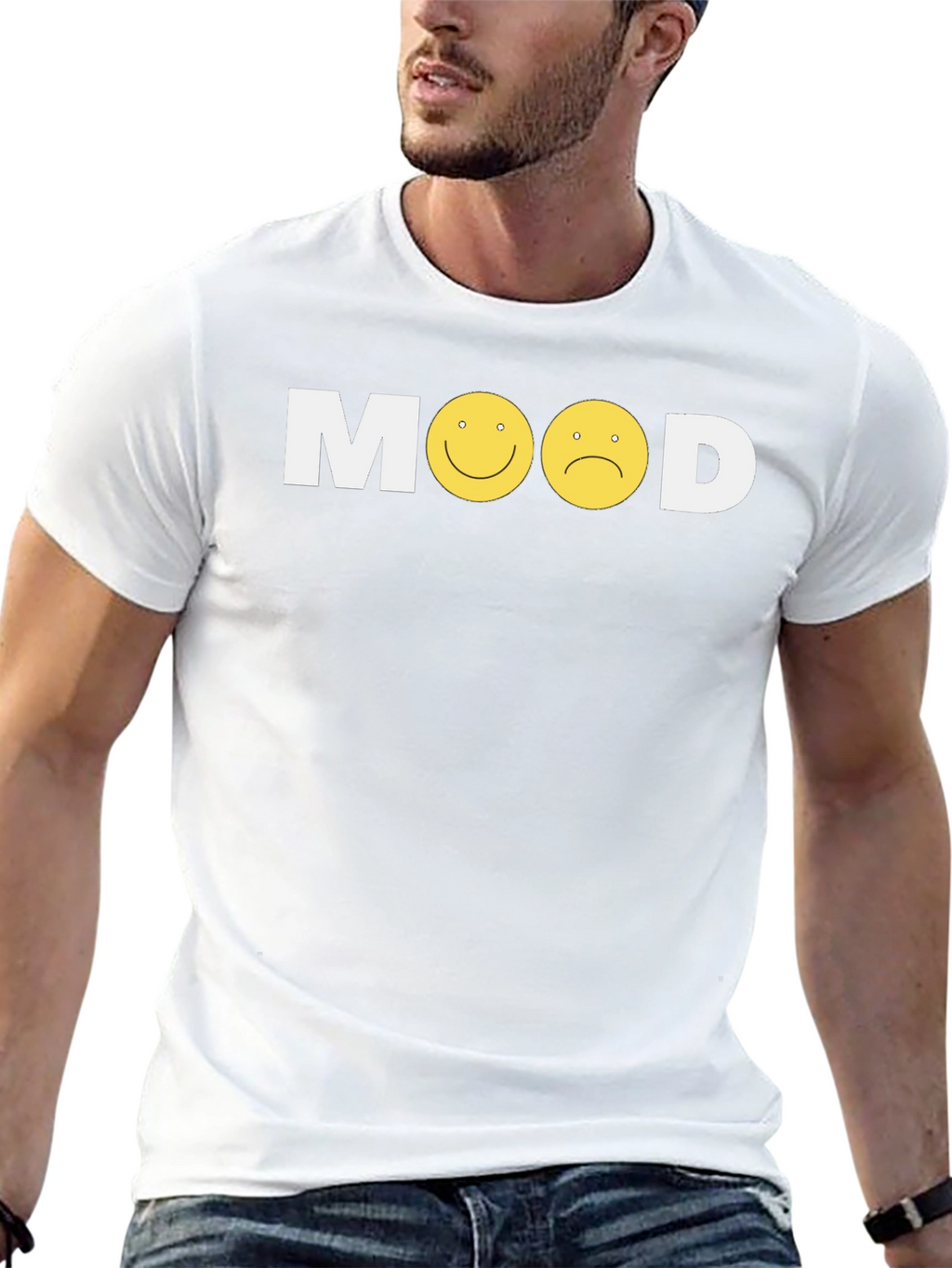 Mood Graphic Tee - Mens Black T-Shirt