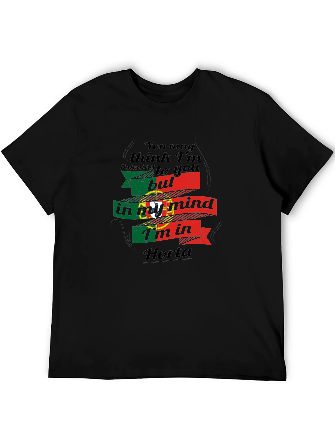 Horta Portugal Mind T-Shirt | Island Vacation Tee