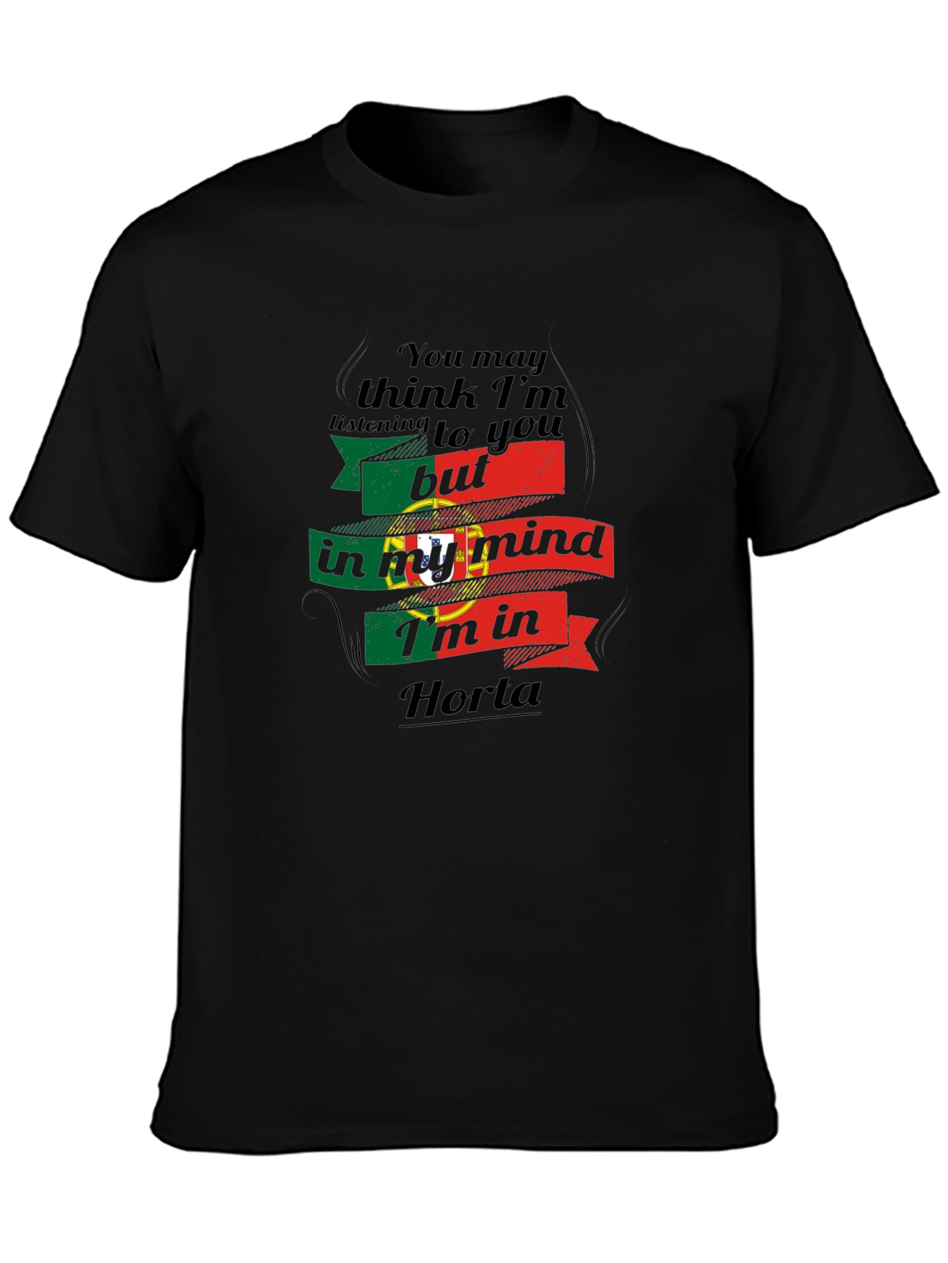 Horta Portugal Mind T-Shirt | Island Vacation Tee