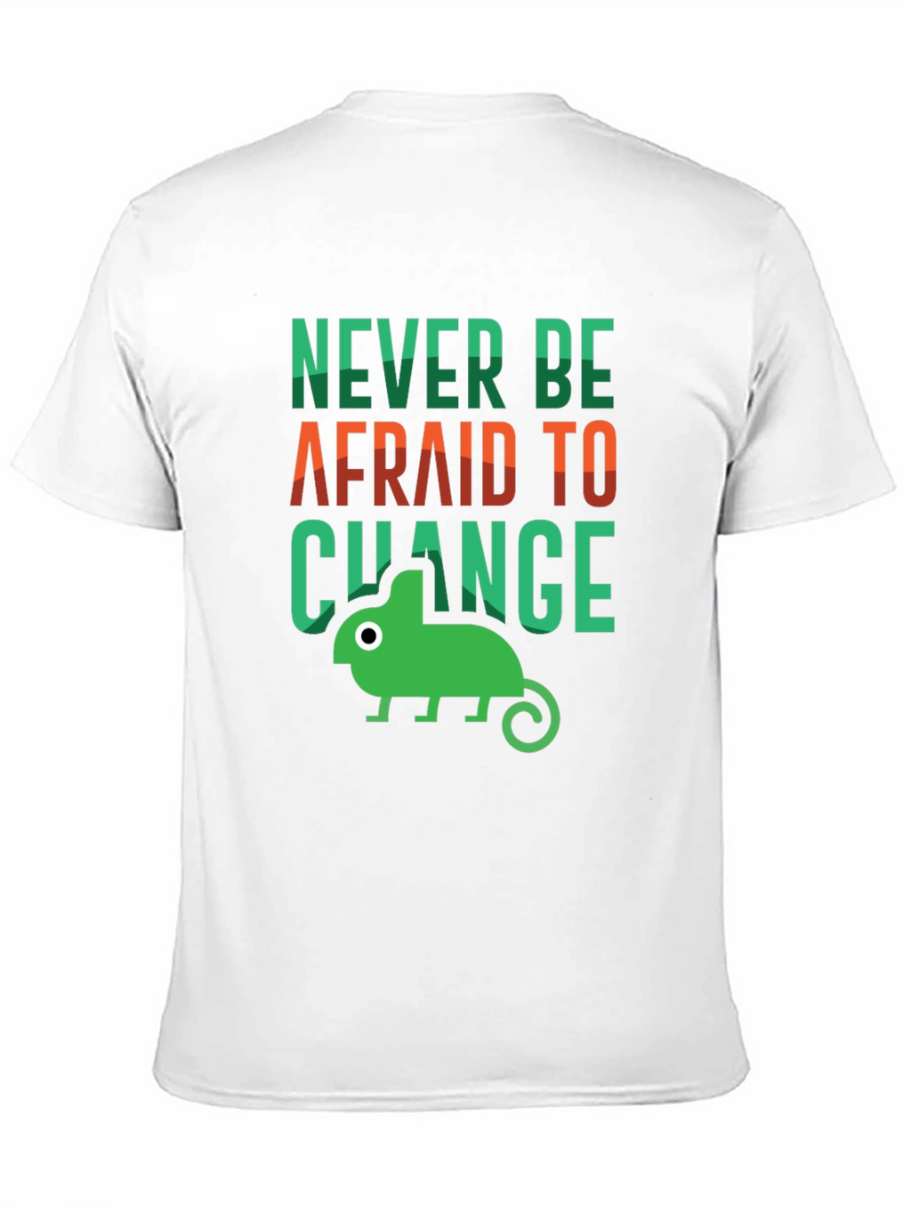 Never Be Afraid to Change T-Shirt