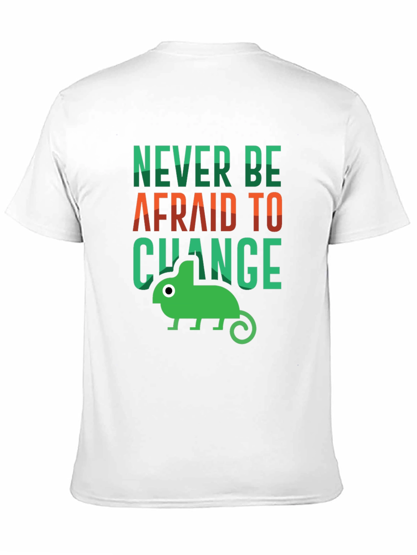 Never Be Afraid to Change T-Shirt