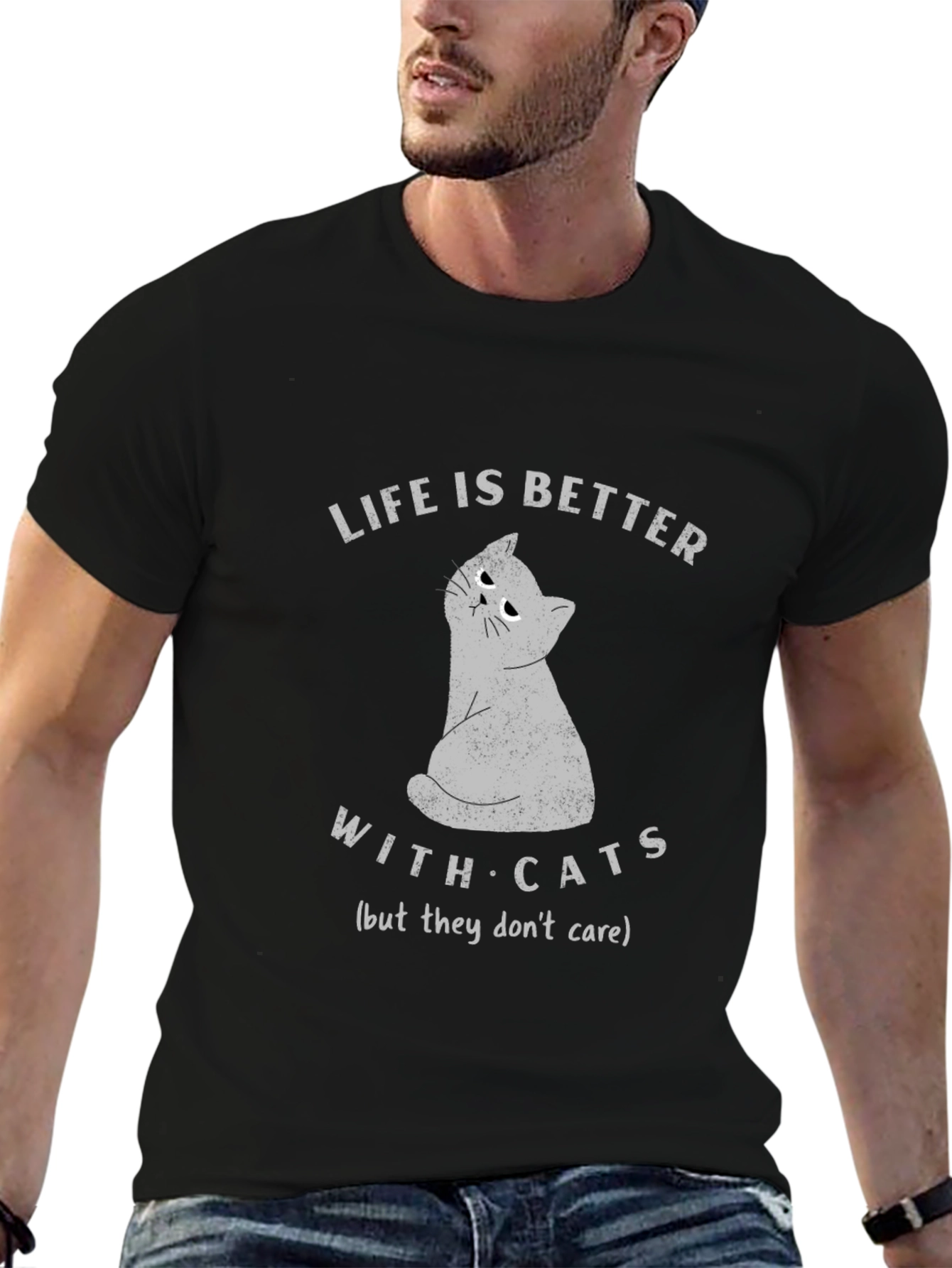 Life is Better With Cats T-Shirt